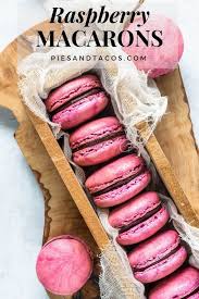 Raspberry Macarons Recette Recettes De Cuisine Macaron Recette