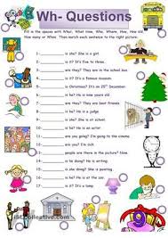 Wh Questions Worksheets Pdf In 2020 Wh Questions Exercises Wh Questions Wh Questions Worksheets