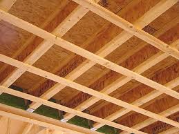 Apr 08, 2008 · during my efforts to upgrade my unfinished basement, i wanted an alternative to the typical acoustic tile drop ceiling or drywall ceiling. Hanging Ceiling Drywall Rafters Not All 24 Center Home Improvement Stack Exchange