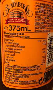 Nov 26, 2018 · ginger beer vs. Bundaberg Non Alcoholic Ginger Beer 1