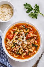 Italian Sausage Tomato Pasta Soup Instant Pot In 2020 Mild Italian Sausage Recipes Tomato Pasta Easy Soup Recipes