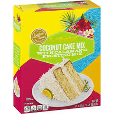 Signature coconut supreme cake mix. Ahold Cake Mix Coconut With Calamansi Frosting Mix Shop Community Markets