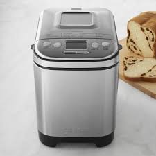 There's a measuring spoon and a measuring cup, which are just basic. Cuisinart Bread Maker Williams Sonoma