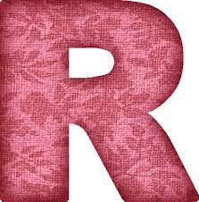 R Dr Odd Fabric Letters Alphabet Letters Design Alphabet