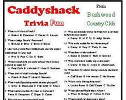 It's like the trivia that plays before the movie starts at the theater, but waaaaaaay longer. Image Result For Bushwood Party Invitations Trivia St Patrick S Day Trivia Trivia Questions