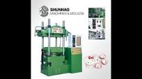 Double color melamine tableware molding machine (Shunhao machines)