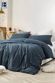 High Quality Extra Thick Twin Xl Queen Or King Bedding Nightfall Navy Blue Super Soft Natural Loft Extra Large Comforter Navy Comforter Bedroom Twin Xl Comforter Comfortable Bedroom