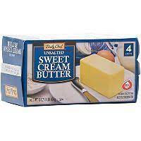 Daily Chef Unsalted Sweet Cream Quarters 4 Lb Butter Butter Margarine Butter Cream
