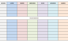 Classededefine 29 août 2010 0 divers docs en vrac. Emploi Du Temps A Imprimer Archives