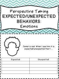 In These Worksheets Students Will Sharpen Their Perspective Taking Skills By Exploring Expected An Teaching Life Skills Life Skills Special Education Classroom