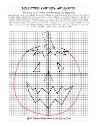 The Cartesian Art Halloween Jack O Lantern Math Worksheet From The Halloween Math Worksheets Page Halloween Math Halloween Math Worksheets Halloween Worksheets
