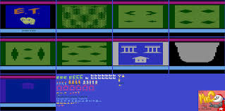 E T The Extra Terrestrial 1982 Cx 2674 Map Extra Terrestrial Adventure Video Game Vintage Games