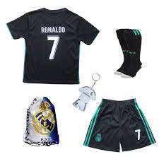 4.5 out of 5 stars 83. Buy 2017 2018 Real Madrid Cristiano Ronaldo 7 Away Black Football Soccer Kids Jersey Short Sock Soccer Bag Youth Sizes In Cheap Price On Alibaba Com