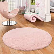 Er wurde nicht viel benutzt. Hochflor Langflor Shaggy Teppich Luxury Rosa Rund Kaufen Bei Teppichversand24