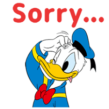 Animated Donald Duck Line Stickers Line Store