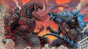 Kaiju battle l pandy godzilla earth 2018 king ghidorah 2018 godzilla 01 planet of the. Shin Godzilla Vs Legendary Godzilla Godzilla