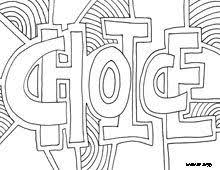 Free Printable Coloring Pages Inspiring Words Believe Charity Choice Compassion Confidence Courage Cre Quote Coloring Pages Word Doodles Coloring Pages