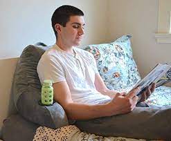 Lightweight tablet pillow stand for ipad book holder rest lap reading cushion au. Best Bed Rest Pillow Sleep Savvy