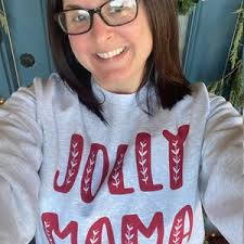 Christmas Sweatshirt Jolly Mama Shirt Christmas Gift Christmas Apparel  Holiday Shirts Gift for Mom XMAS Sweatshirts for Women Festive Shirt