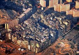 Most Densely Populated Land In The World Kowloon Walled City Kowloon Walled City Walled City Abandoned Cities