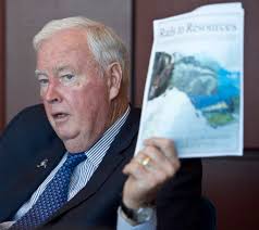 Frank Murkowski tries to revive dream of rail link to Canada