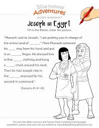 Joseph In Egypt Free Bible Worksheet And Coloring Page Joseph Bible Lesson For Homeschoolers Joseph In Egypt Bible Lessons For Kids Kids Sunday School Lessons