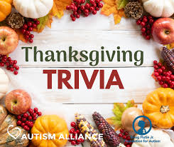 May 17, 2021 · a comprehensive database of more than 18 disability quizzes online, test your knowledge with disability quiz questions. Thanksgiving Trivia Autism Alliance