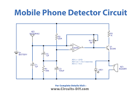 Mobile Phone Signal Detector Circuit Diagram