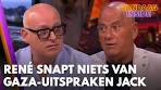 René van der Gijp snapt niets van Gaza-uitspraken Jack van ... - YouTube