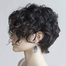 The style can be cut even all around like the classic bob, longer on one side, layered, or choppy. 50 Wavy Curly Pixie Cut Ideas For All Face Shapes Styles Hair Motive
