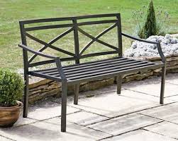 A garden bench seat makes a wonderful addition to any outdoor space, giving you somewhere to sit and unwind whilst enjoying all that your garden has to offer. Metal Garden Bench Metal Garden Benches Garden Bench Metal Outdoor Furniture