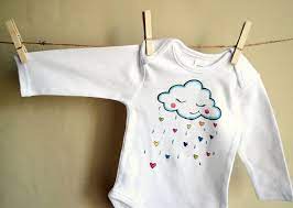 white long sleeve bodysuit for a little baby with a by malovenia 20 00 white long sleeve bodysuit wash baby clothes baby girl clothes