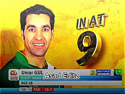 Umar Gul's Exceptional Cricket Inning Against South Africa