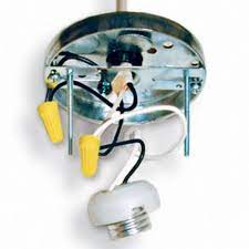 Most light fixtures have a layer of insulation on the upper side, against the ceiling. How To Rewire And Hang An Old Light Fixture This Old House