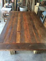 Barn Wood Dining Tables With Images Woodworking Projects Furniture Kitchen Table Wood