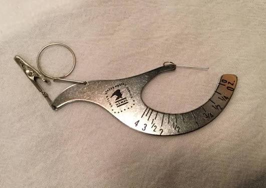 Vintage Postal Letter Scale Handheld Post Office Box Advertising  Collectible | #1809653897