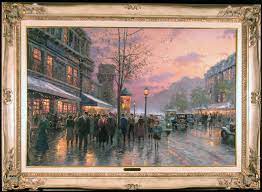 Check spelling or type a new query. Paris Boulevard Of Lights On Canvas Signed By Thomas Kinkade J D Smith Fine Art