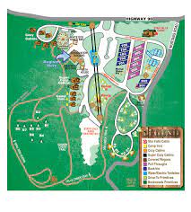 To download a cabin map with a numerical key, click here. Fall Creek Falls Campground Map Maps Catalog Online