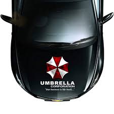 Whether a dental office, car dealership, salon, or bank, if customers are in need of entertainment there is no better way than with a hollywood favorite. Yspring Resident Evil Car Front Cover Decal Umbrella Corporation Logo Sticker Auto Body Vinyl Sticker For Vehicles Style K White Fonts 1pcs 19 7in Buy Online In Dominica At Dominica Desertcart Com Productid 118402466