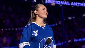Music Education Major Sings Before Lightning Game