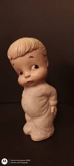 1950's Dreamland Creations 5.5 inch Plastic Doll Little Girl in Pink  Longjohns