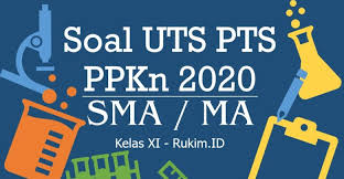 Soal dan jawaban dapat menjadi pedoman orangtua, guru dan wali murid dalam membimbing siswa dalam belajar. Download Soal Ppkn Pts Uts Semester Genap Kelas Xi 2020 Pdf