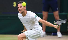 Bienvenue sur le site officiel du joueur de tennis français adrian mannarino ! Wimbledon 2017 Adrian Mannarino Insists I M Behaving Well After Barging Ball Boy Tennis Sport Express Co Uk