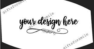 Download Face Mask Template Sublimation