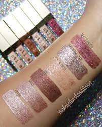 Swatches Of The Stilacosmetics Eye For Elegance Liquid Eye Shadow Set For The Holidays This S Stila Glitter Eyeshadow Liquid Eyeshadow Stila Liquid Eyeshadow