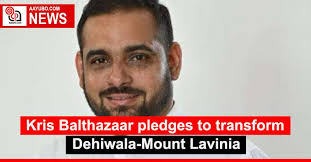 Kris Balthazaar pledges to transform Dehiwala-Mount Lavinia