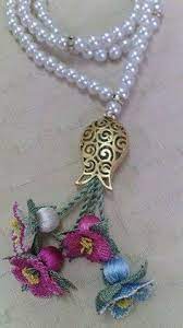 Tesbih Ucu Lace Art Seed Bead Flowers Jewelry Projects