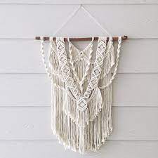 It only takes five minutes to master the basic knots!. Macrame Curtain Pattern Free Soozone Macrame Wall Hanging Diy Macrame Wall Hanging Patterns Macrame Wall Hanging Pattern Free