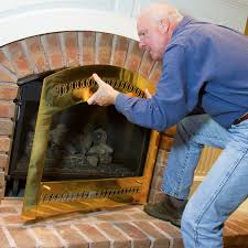 Check the glass for cracks. Gas Fireplace Repair Cleaning Fireplace Experts