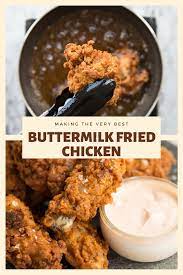 Buttermilk Fried Chicken Chicken Recipes Breakfast Recipes Dinner Recipes